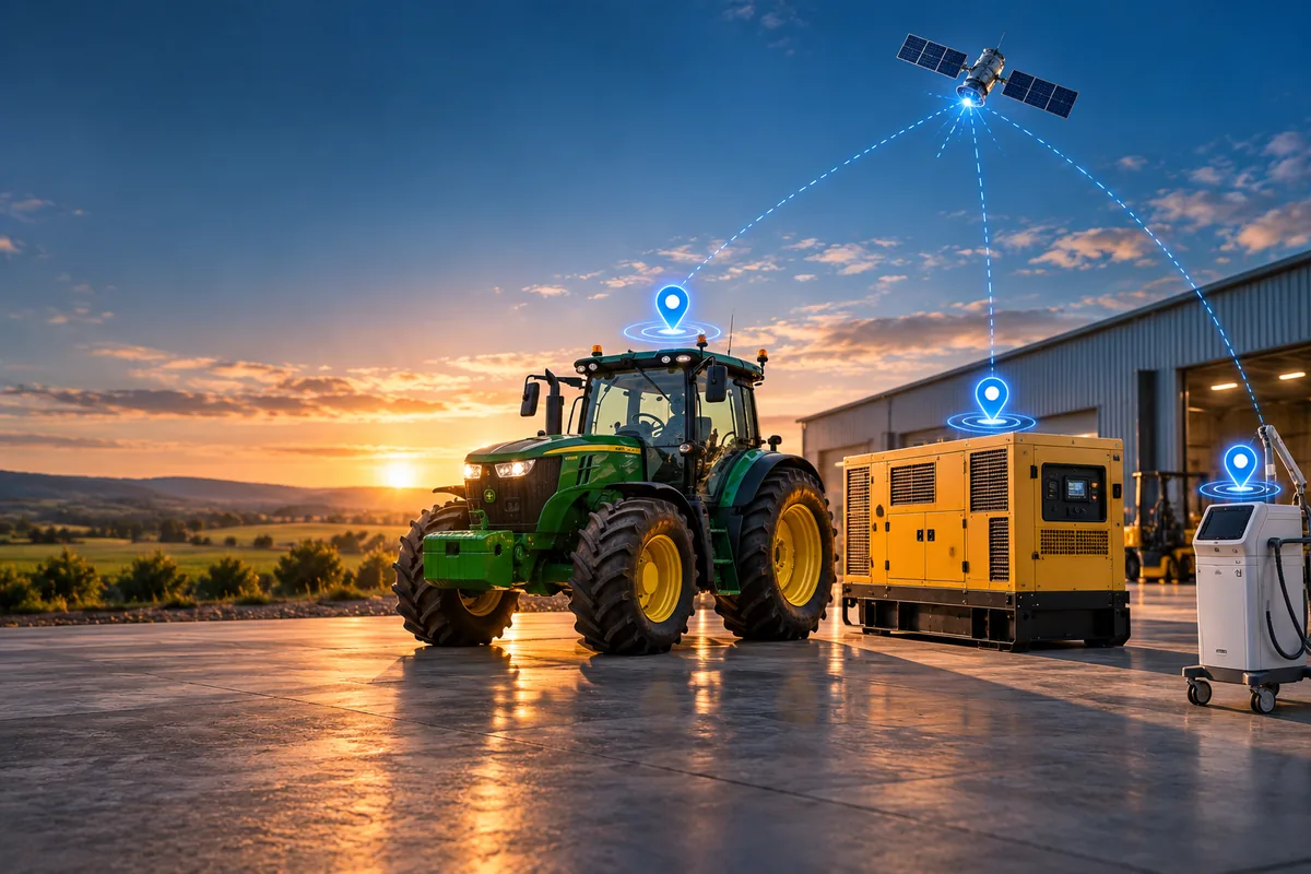 Rastreador para máquinas e equipamentos de alto valor com localização em tempo real
